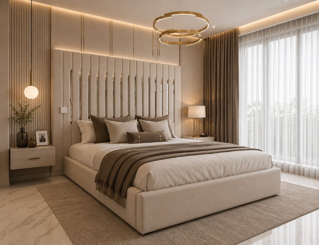 Full Wall Panel Customised Bed thumbnail 5