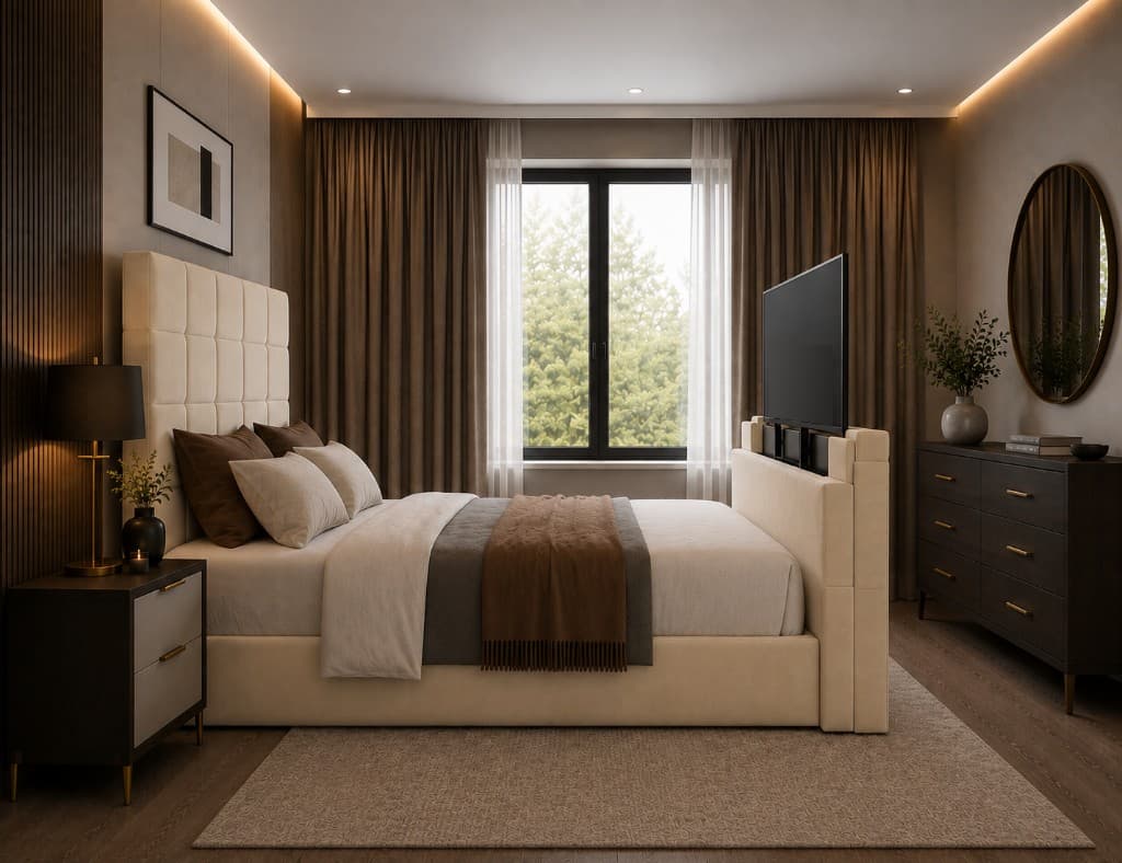 Designer Megna TV Bed thumbnail 3