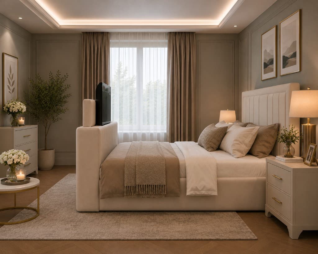 Designer Ultra TV Bed thumbnail 3